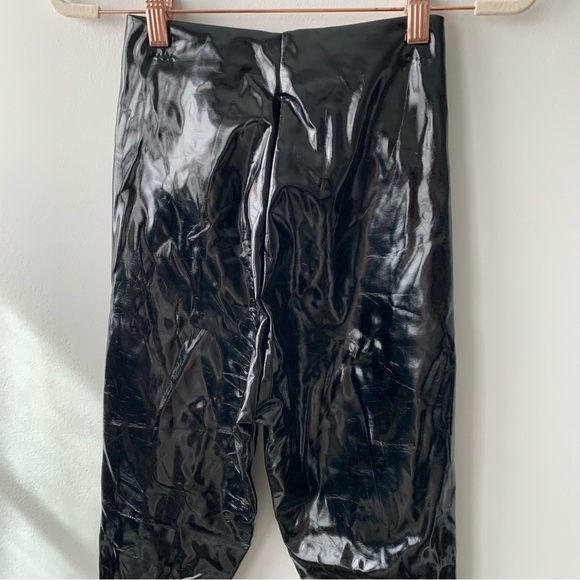 Commando Perfect Control Patent Leather Legging in Black Sz S - Picture 9 of 12